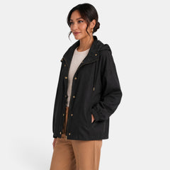 Chaqueta Oversize Mujer con Capucha