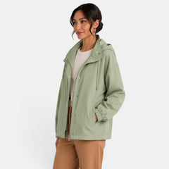 Chaqueta Oversize Mujer con Capucha