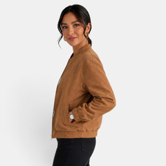 Chaqueta Oversize Mujer Polipiel Cazadora Moderna