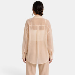 Chaqueta Ligera Mujer Verano Perlada