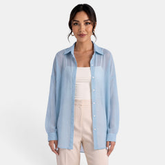 Chaqueta Ligera Mujer Verano Perlada