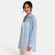 Chaqueta Ligera Mujer Verano Perlada