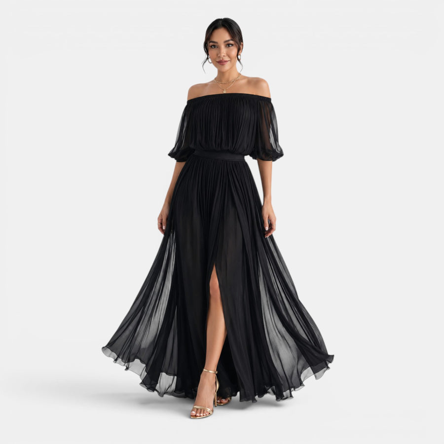 Vestido Largo Elegante Mujer