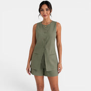 Women's Elegant Vest Set
