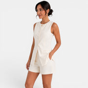 Women's Elegant Vest Set