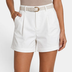 Women's High Waisted Dressy Shorts - Lightweight