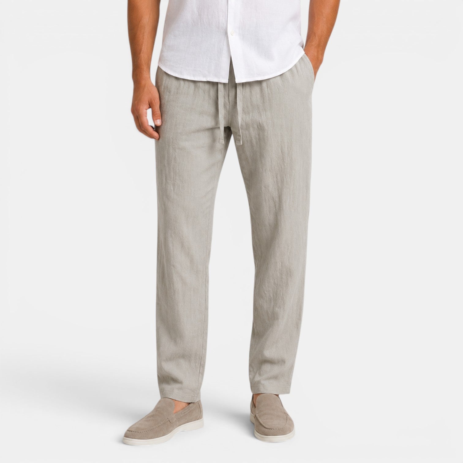 Pantalón Lino Hombre Verano