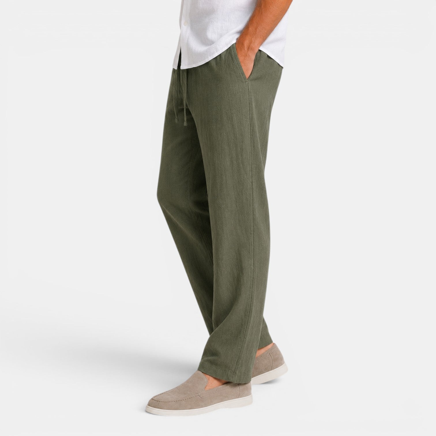 Pantalón Lino Hombre Verano