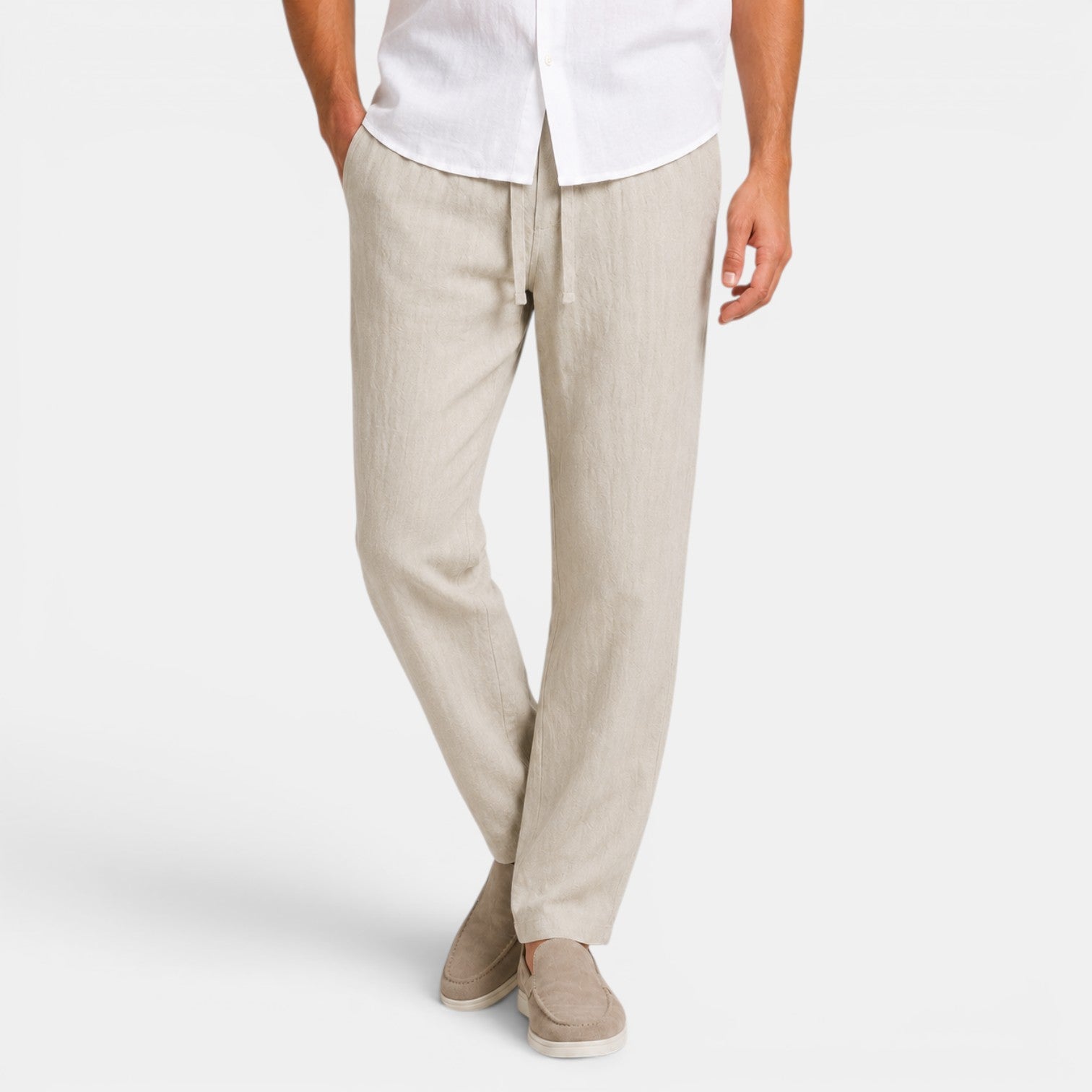 Pantalón Lino Hombre Verano