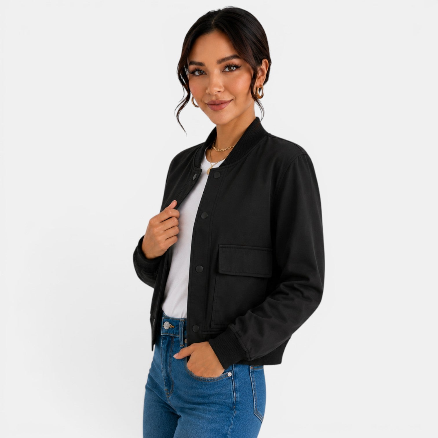 Chaqueta Bomber Mujer Ligera