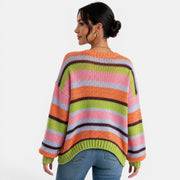 Cárdigan Punto Mujer Multicolor