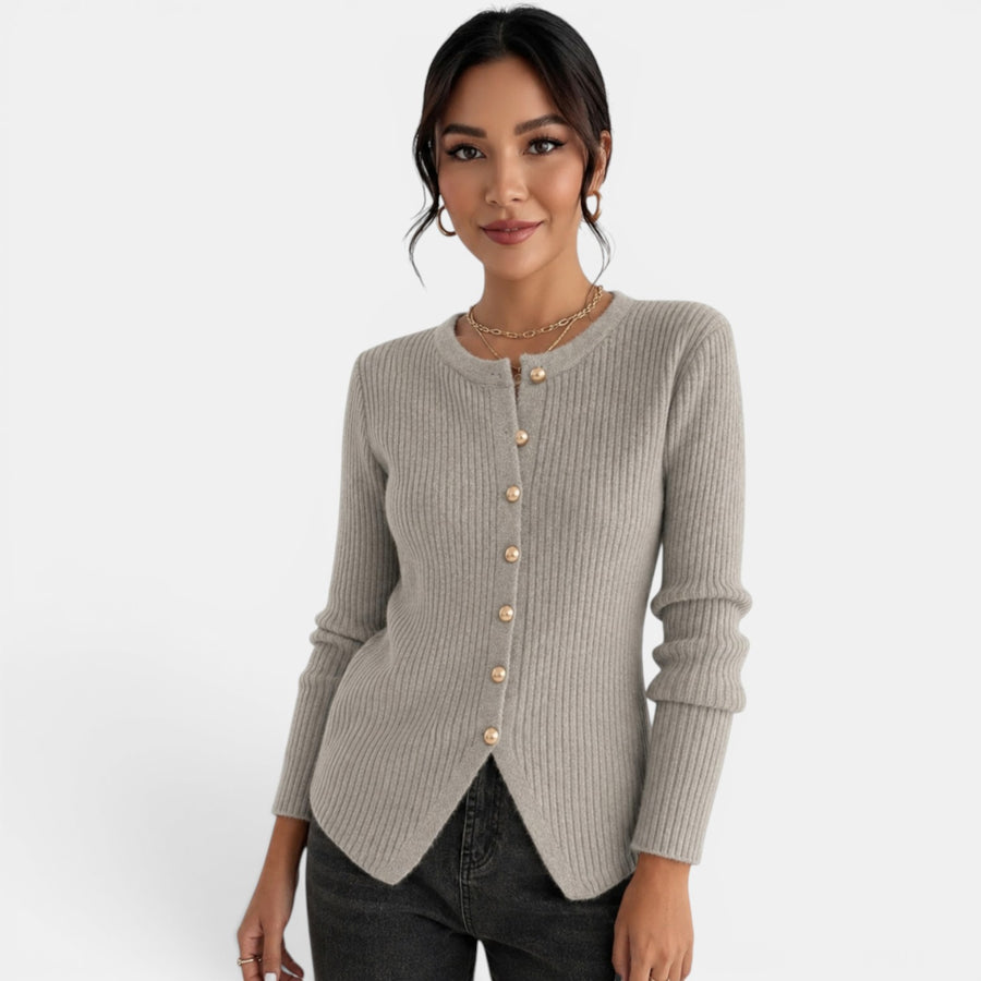 Cárdigan Punto Mujer Elegante
