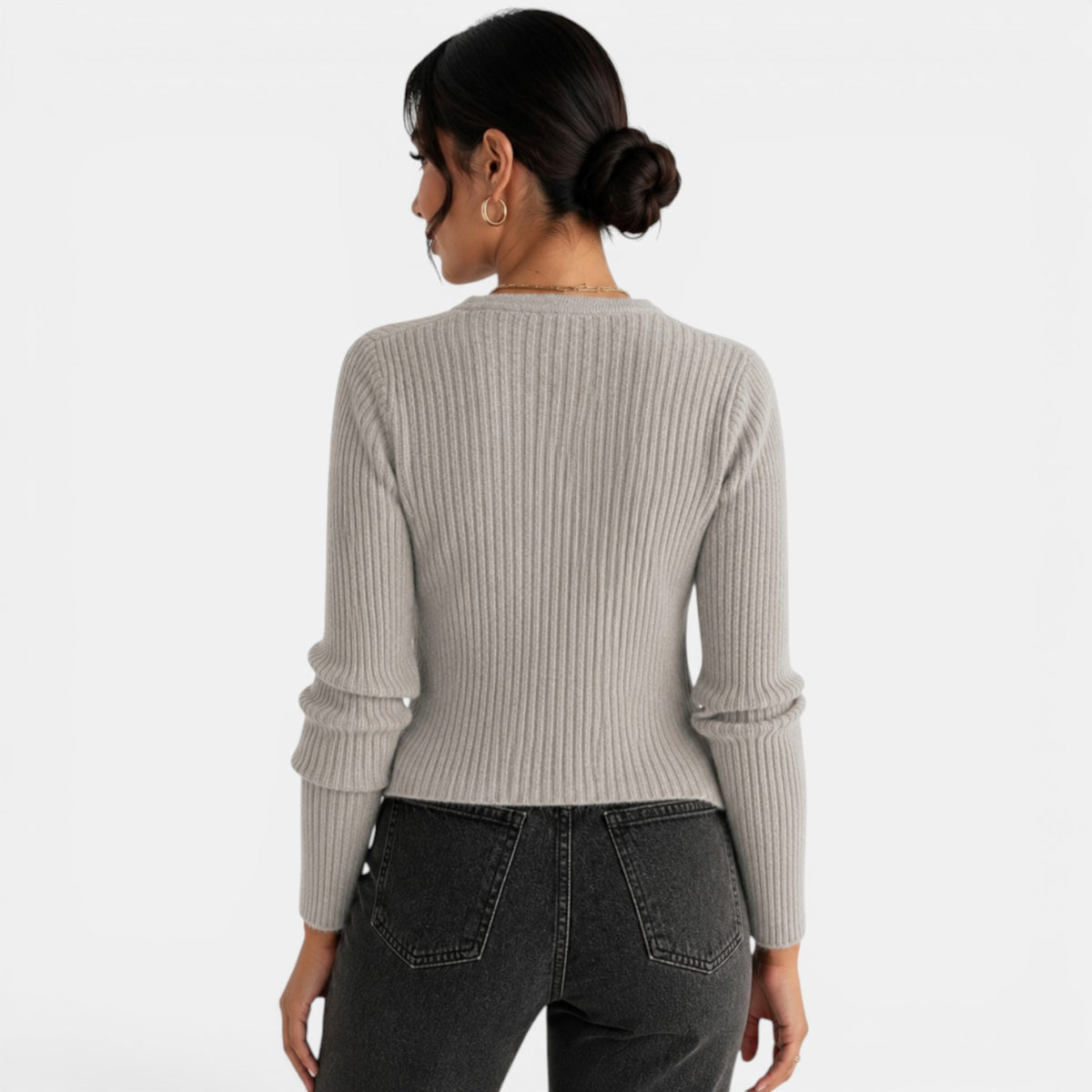 Cárdigan Punto Mujer Elegante