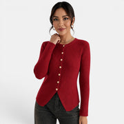 Cárdigan Punto Mujer Elegante