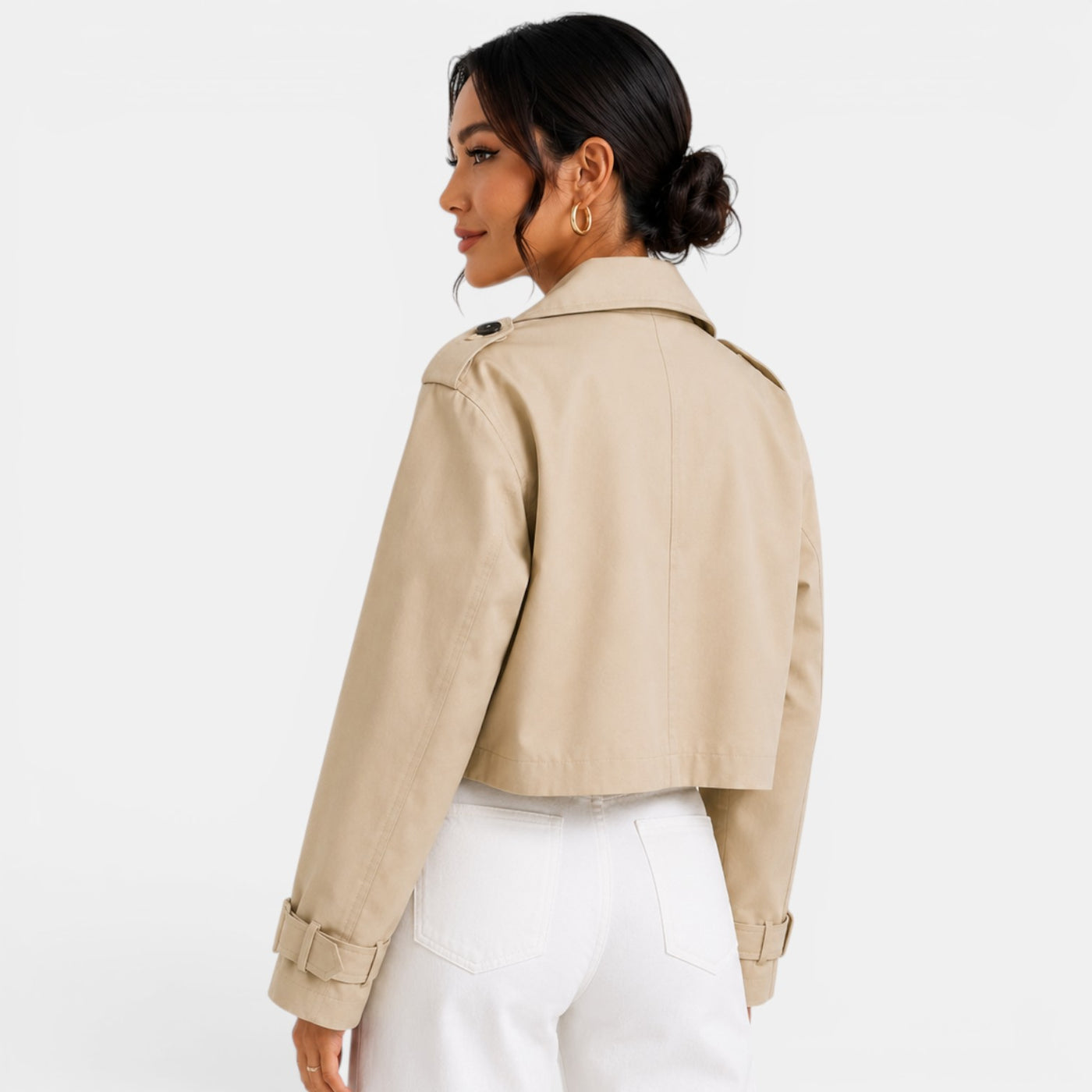 Women's Short Trench Coat