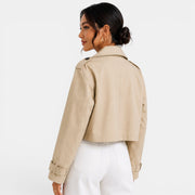 Women's Short Trench Coat