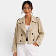Women's Short Trench Coat