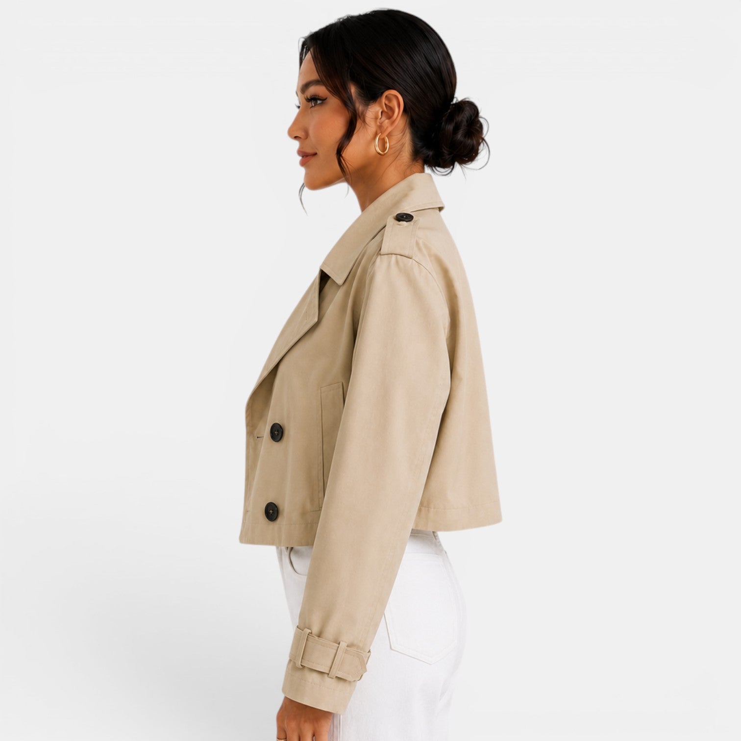 Women's Short Trench Coat