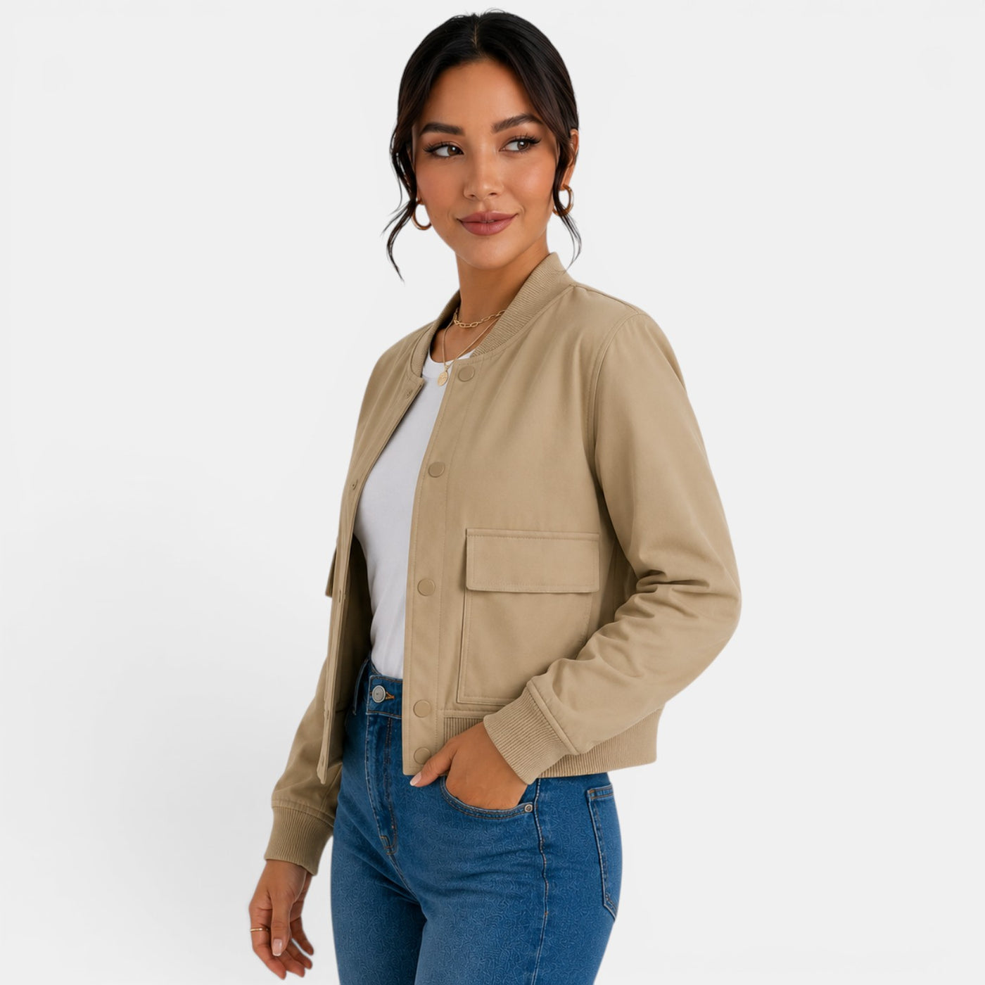 Chaqueta Bomber Mujer Ligera