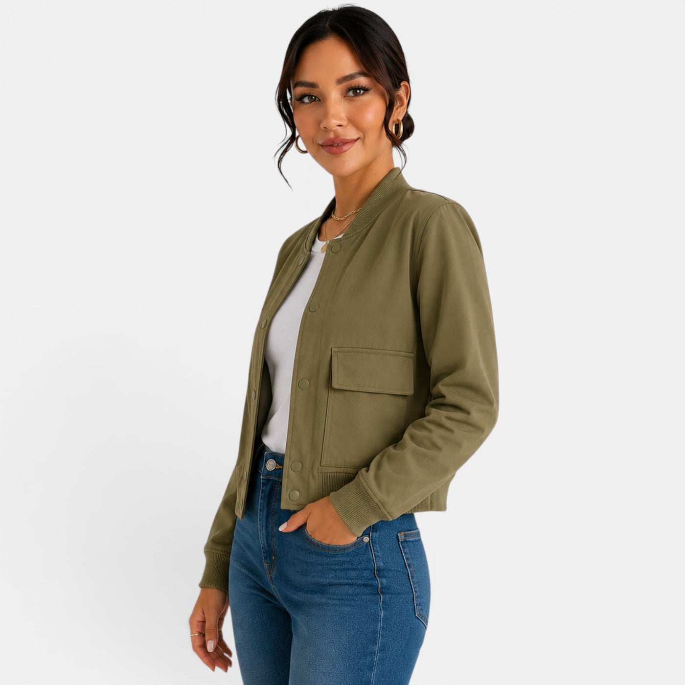 Chaqueta Bomber Mujer Ligera