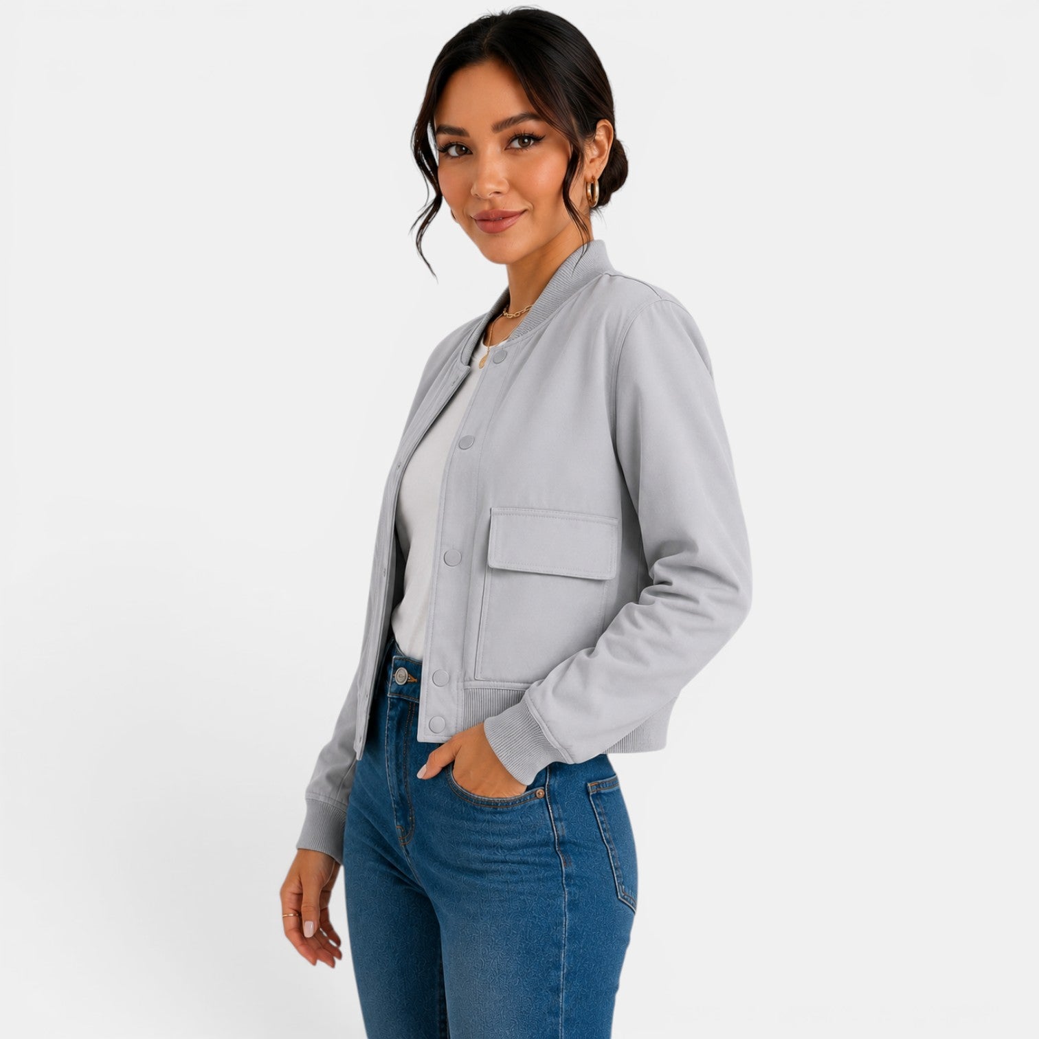 Chaqueta Bomber Mujer Ligera