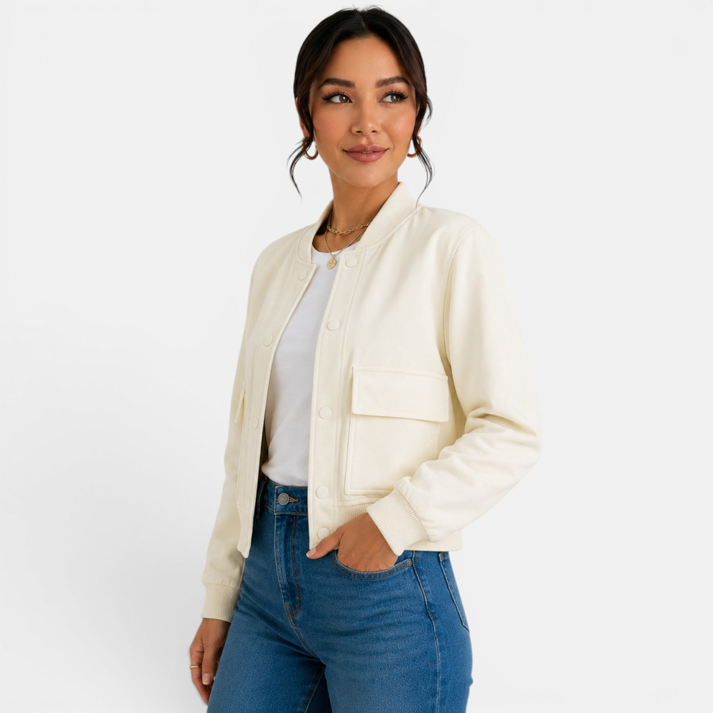 Chaqueta Bomber Mujer Ligera