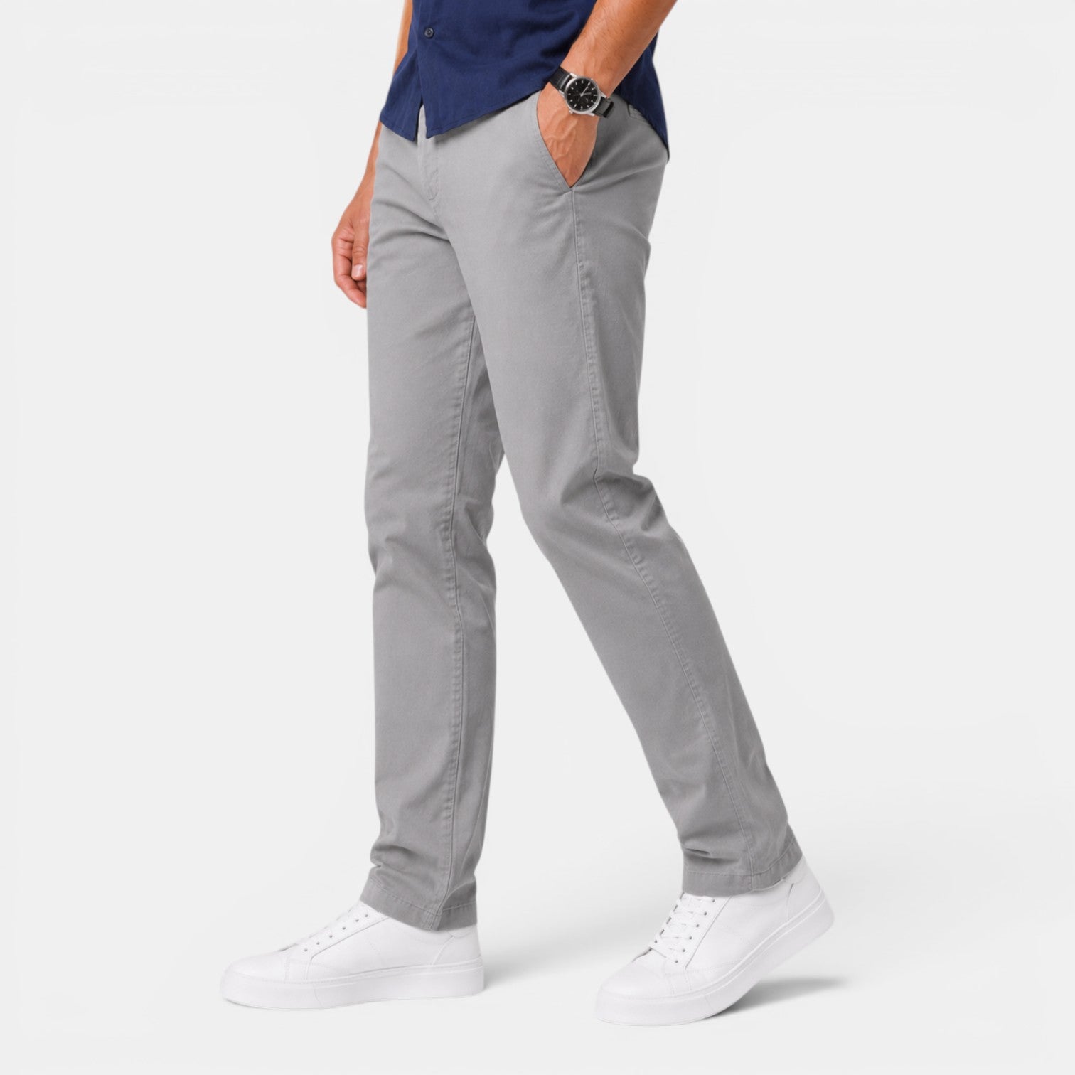 Men's Elegant Stretch Trousers