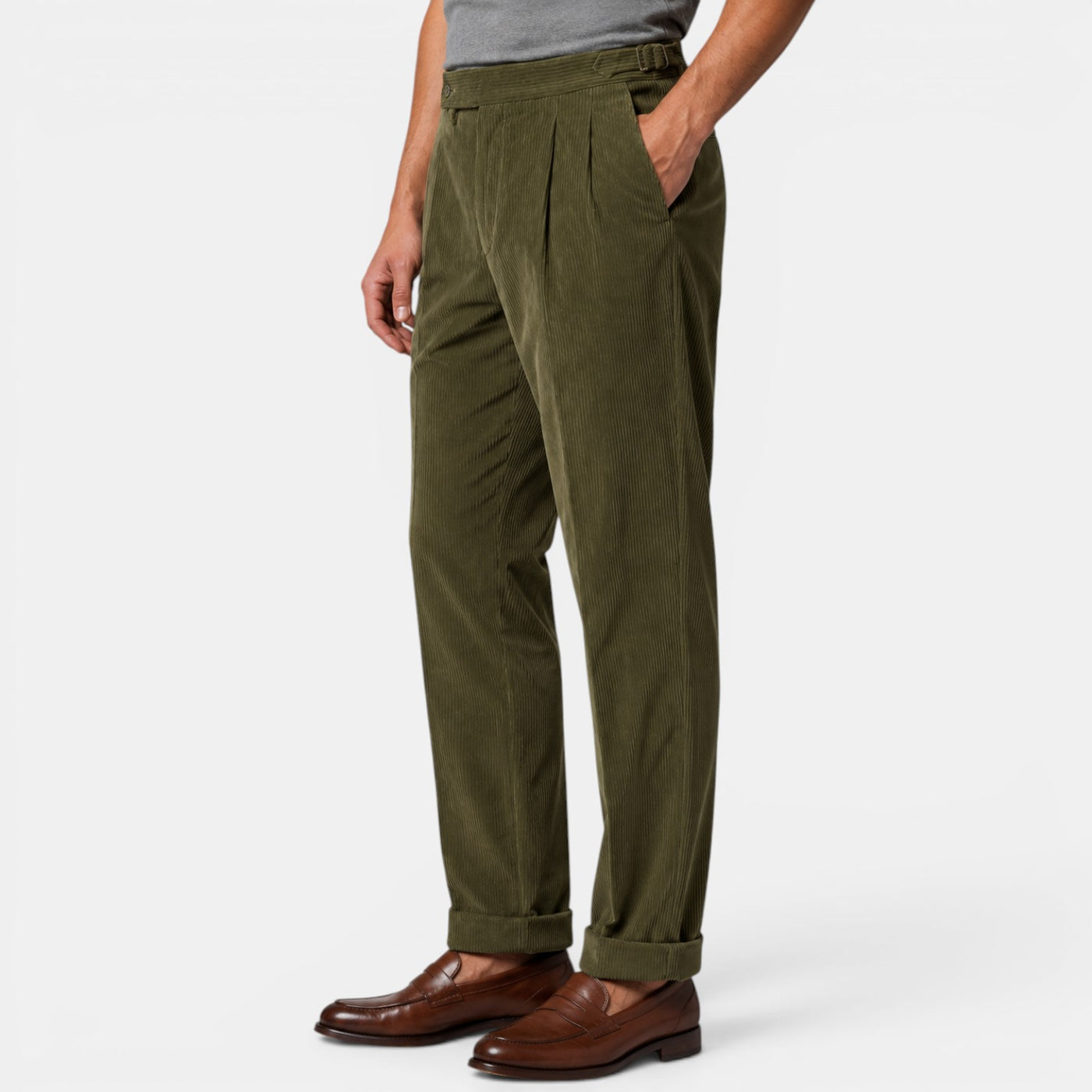 Men's Casual Corduroy Trousers
