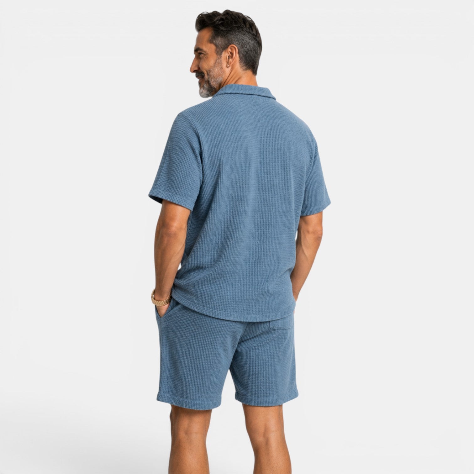 Men's Waffle Summer Set