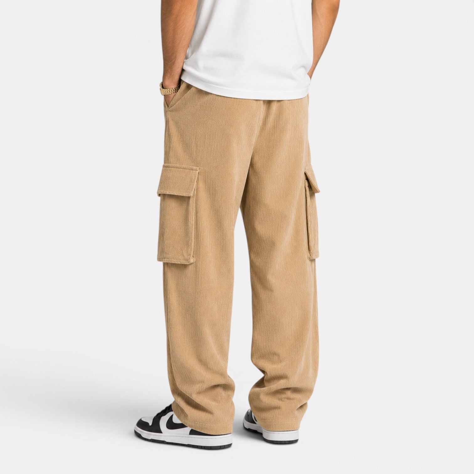 Pantalón Cargo Pana Hombre