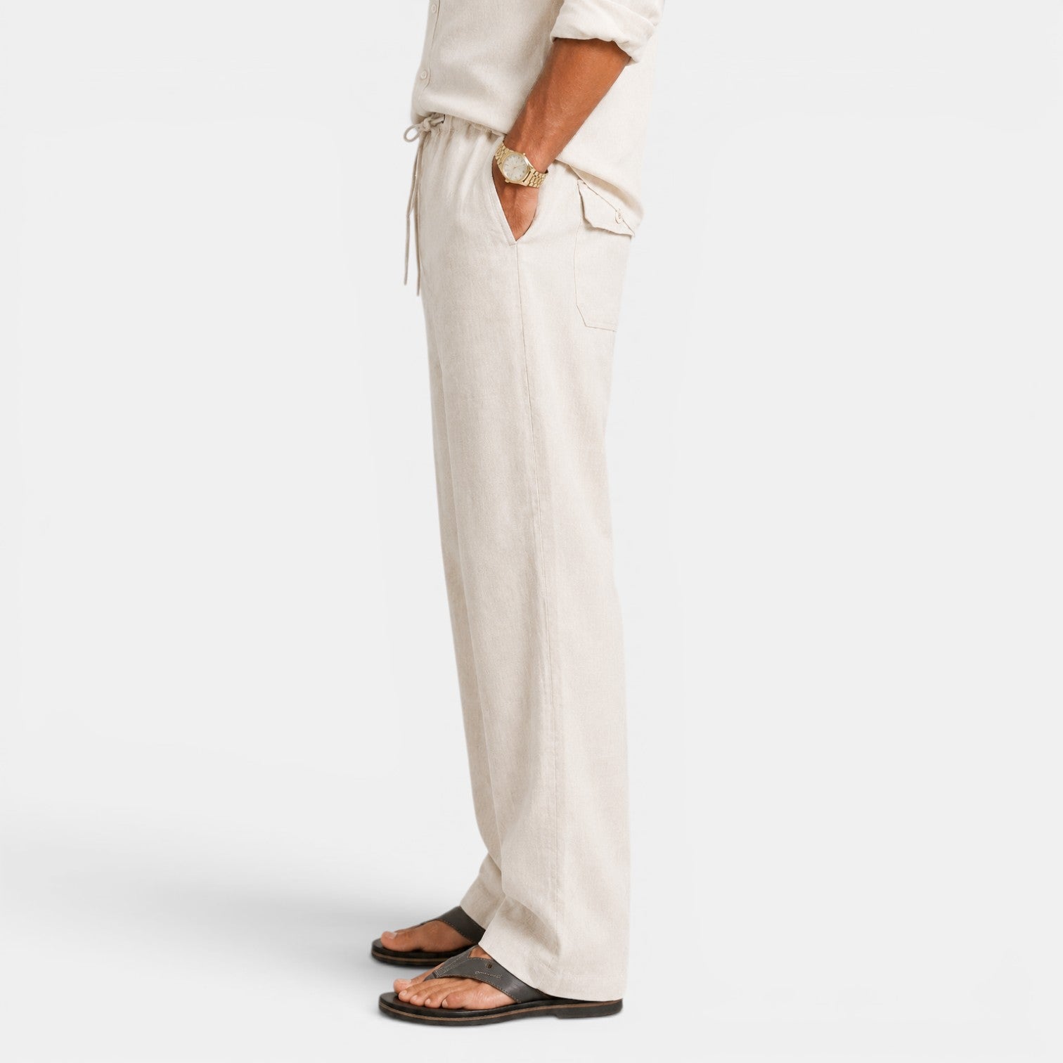 Pantalón Lino Hombre Verano