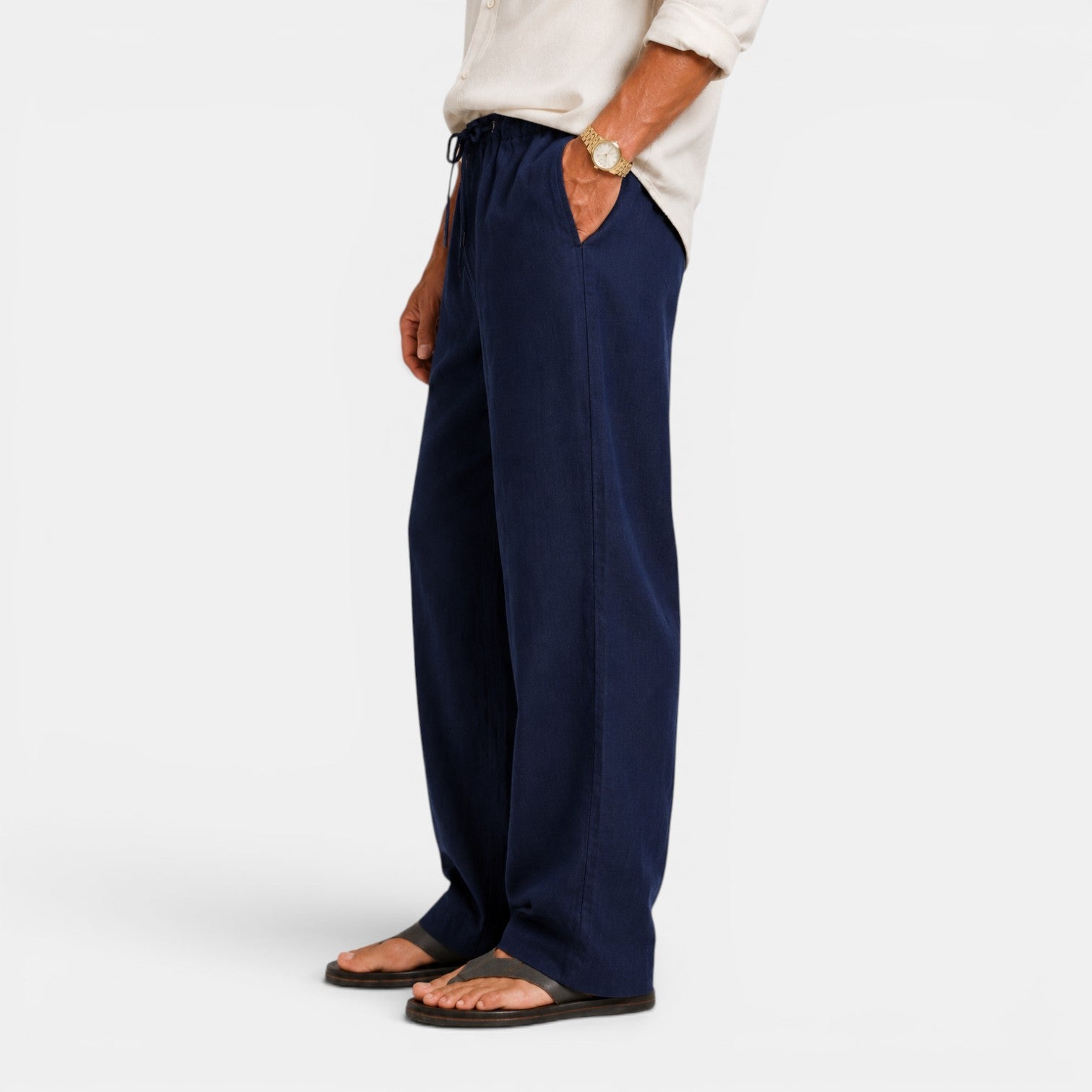 Pantalón Lino Hombre Verano