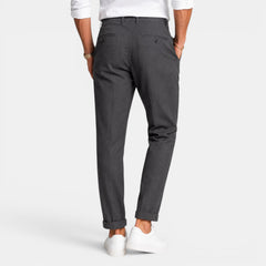 Men's Linen Dress Pants - Straight Leg, Button Fly