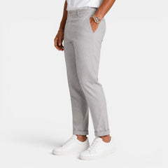 Men's Linen Dress Pants - Straight Leg, Button Fly