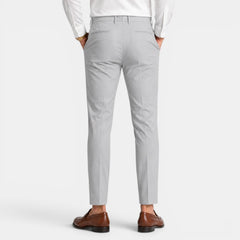 Men's slim-fit chino trousers in a smart casual style