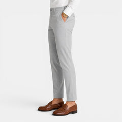 Men's slim-fit chino trousers in a smart casual style