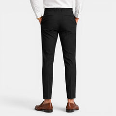 Men's slim-fit chino trousers in a smart casual style