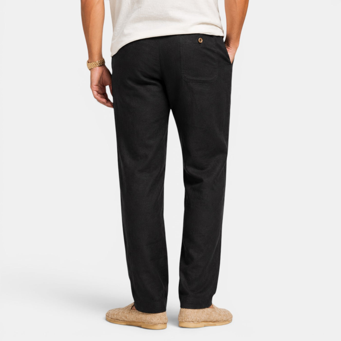 Pantalón Hombre Lino Verano