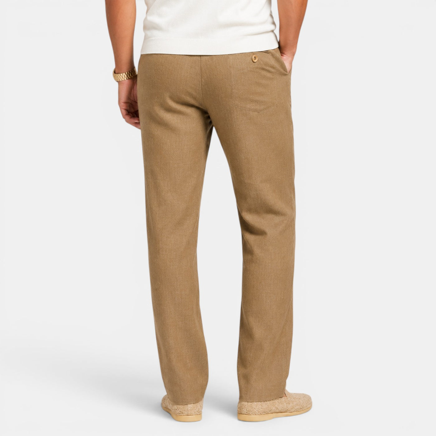 Pantalón Hombre Lino Verano