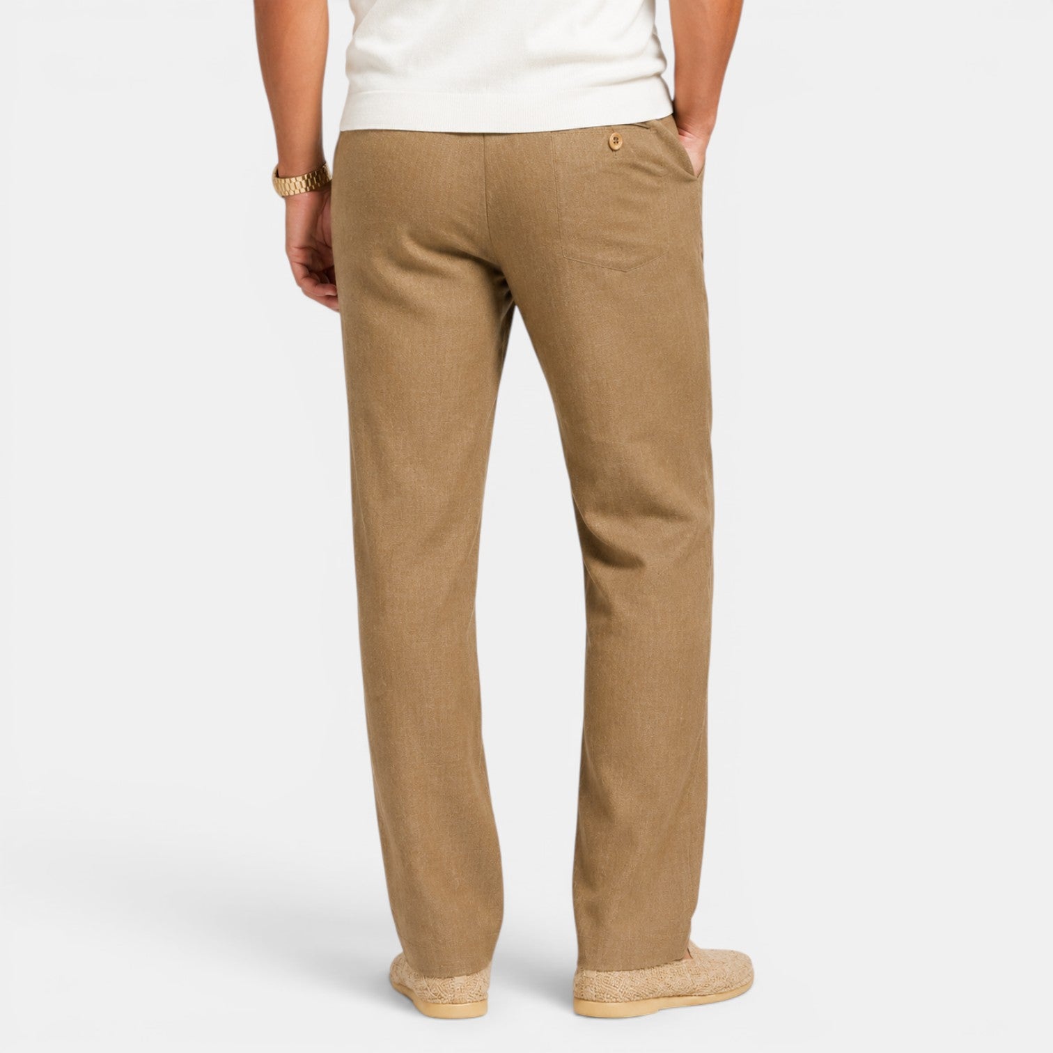 Pantalón Hombre Lino Verano