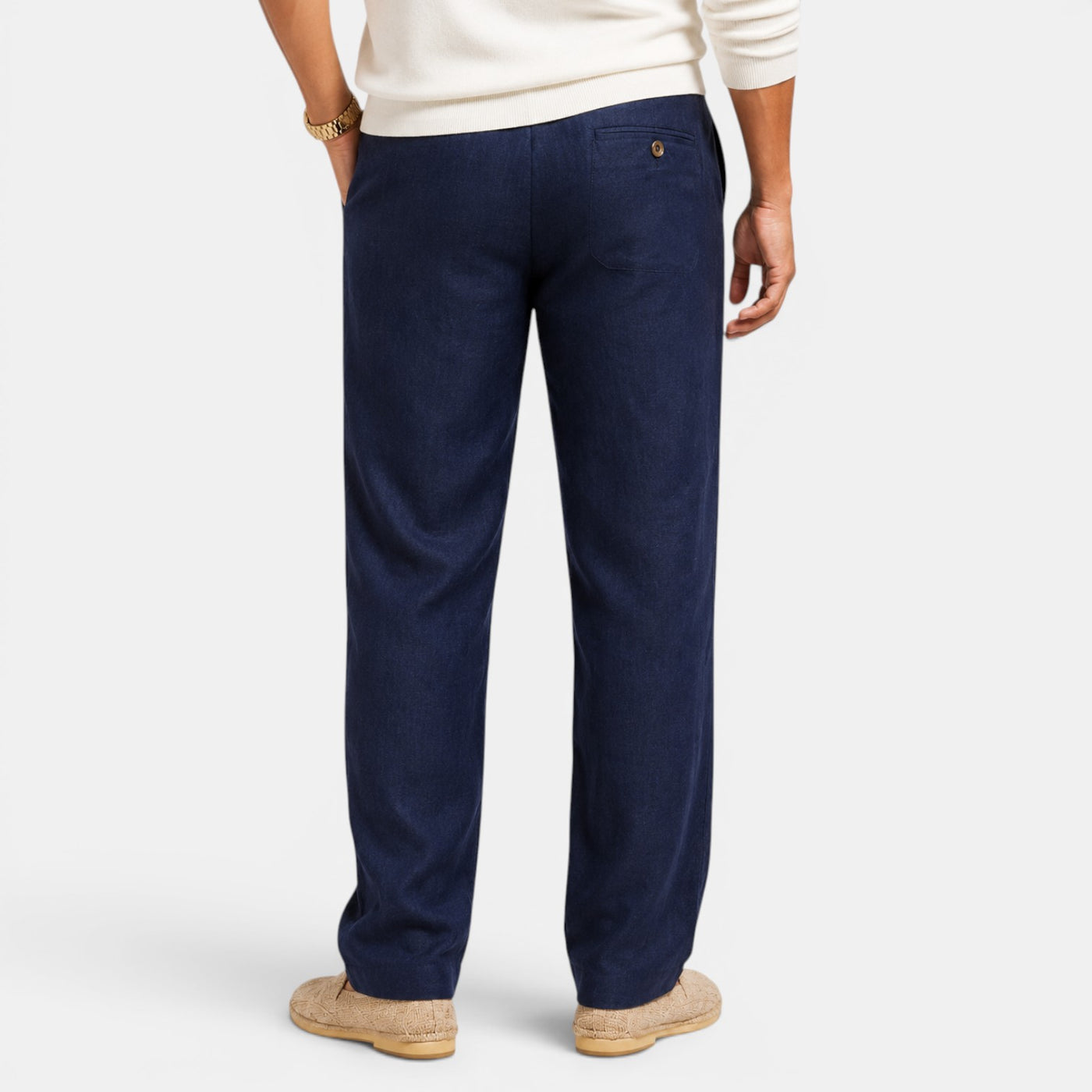 Pantalón Hombre Lino Verano