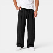 Pantalón Recto Hombre Lino