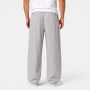 Pantalón Recto Hombre Lino