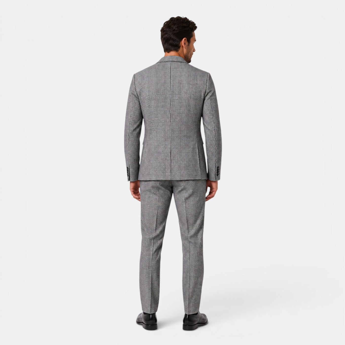 Traje Hombre Cuadros Elegante