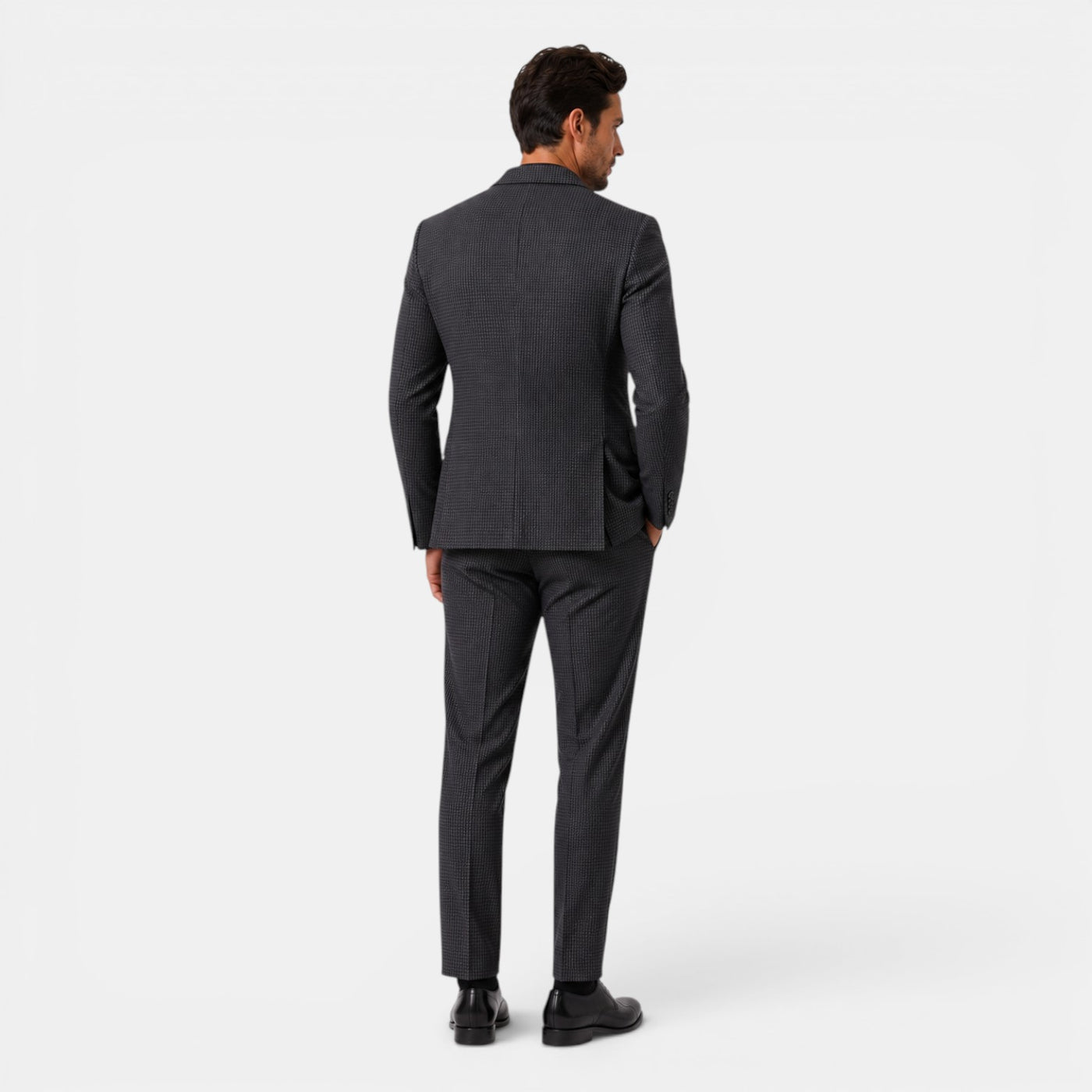 Traje Hombre Cuadros Elegante