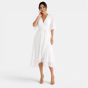 Vestido Midi Elegante Mujer