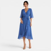 Vestido Midi Elegante Mujer