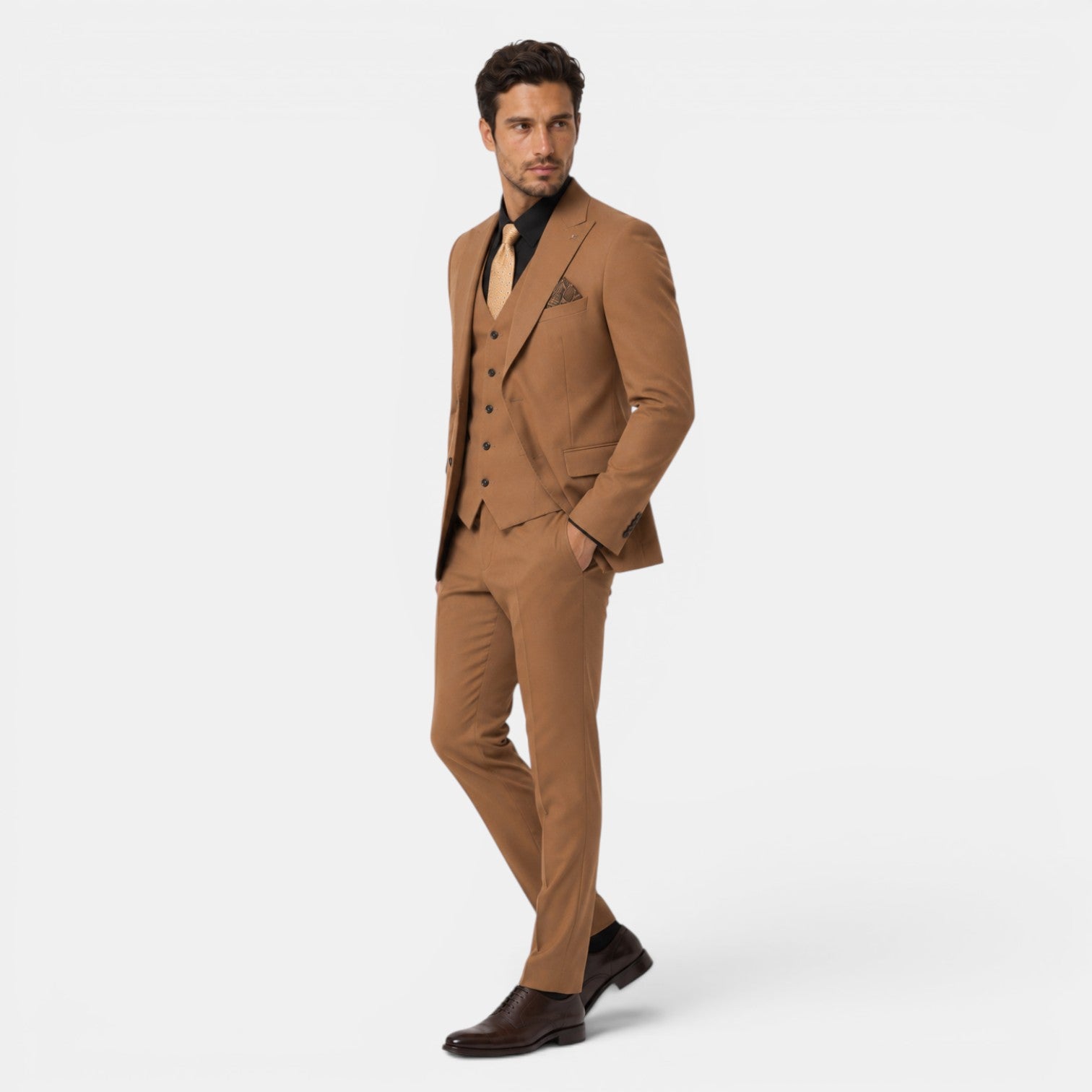 Men's Elegant 3-Piece Suit