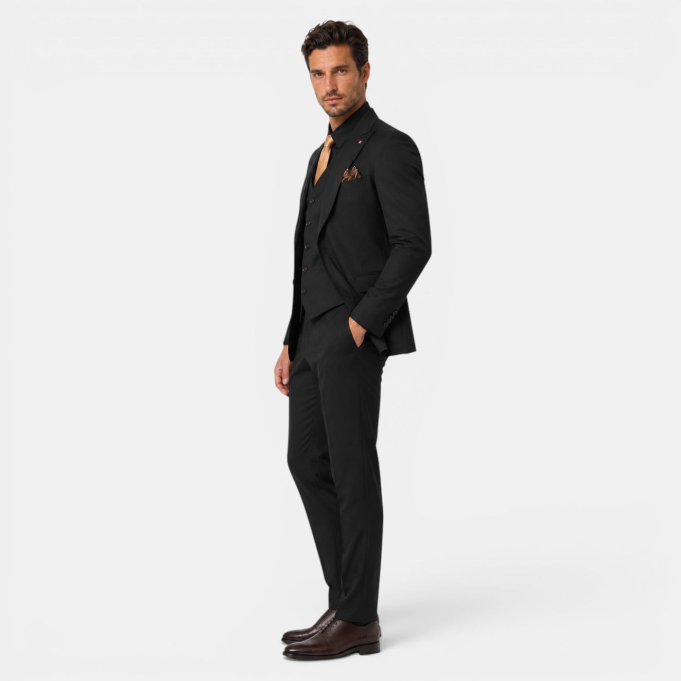 Men's Elegant 3-Piece Suit