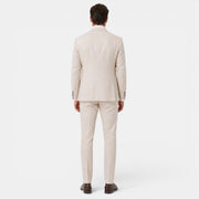 Men's 3-Piece Elegant Linen Suit